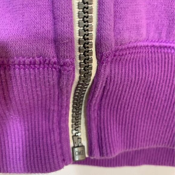 CONVERSE chuck taylor original hoodie. Size youth Large. Purple. Excellent condi - Picture 3 of 7